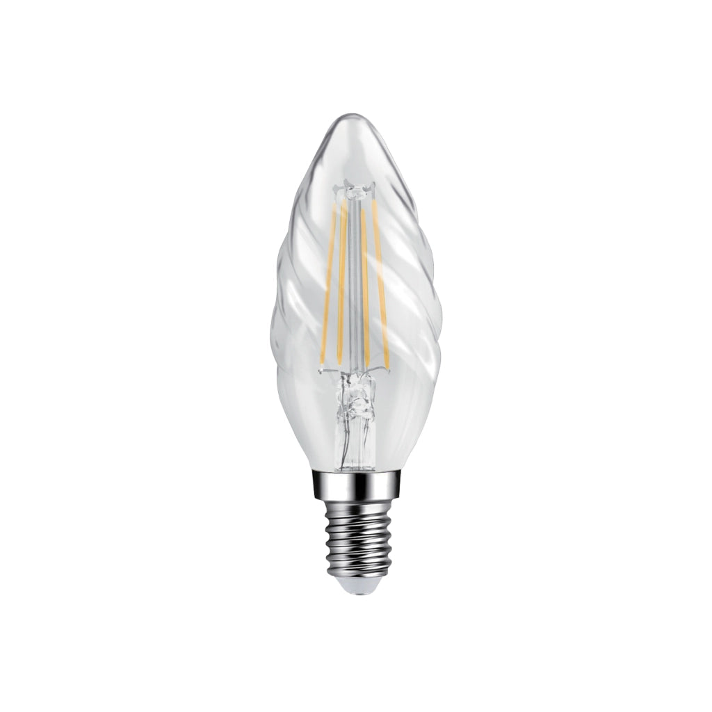 Lampadina a Led a Tortiglione Filamento 4W E14 3000K