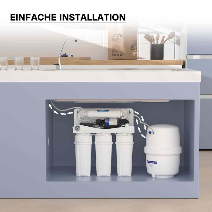 Serbatoio dell’acqua per osmosi inversa 3 gal 11,35 l Per uso alimentare