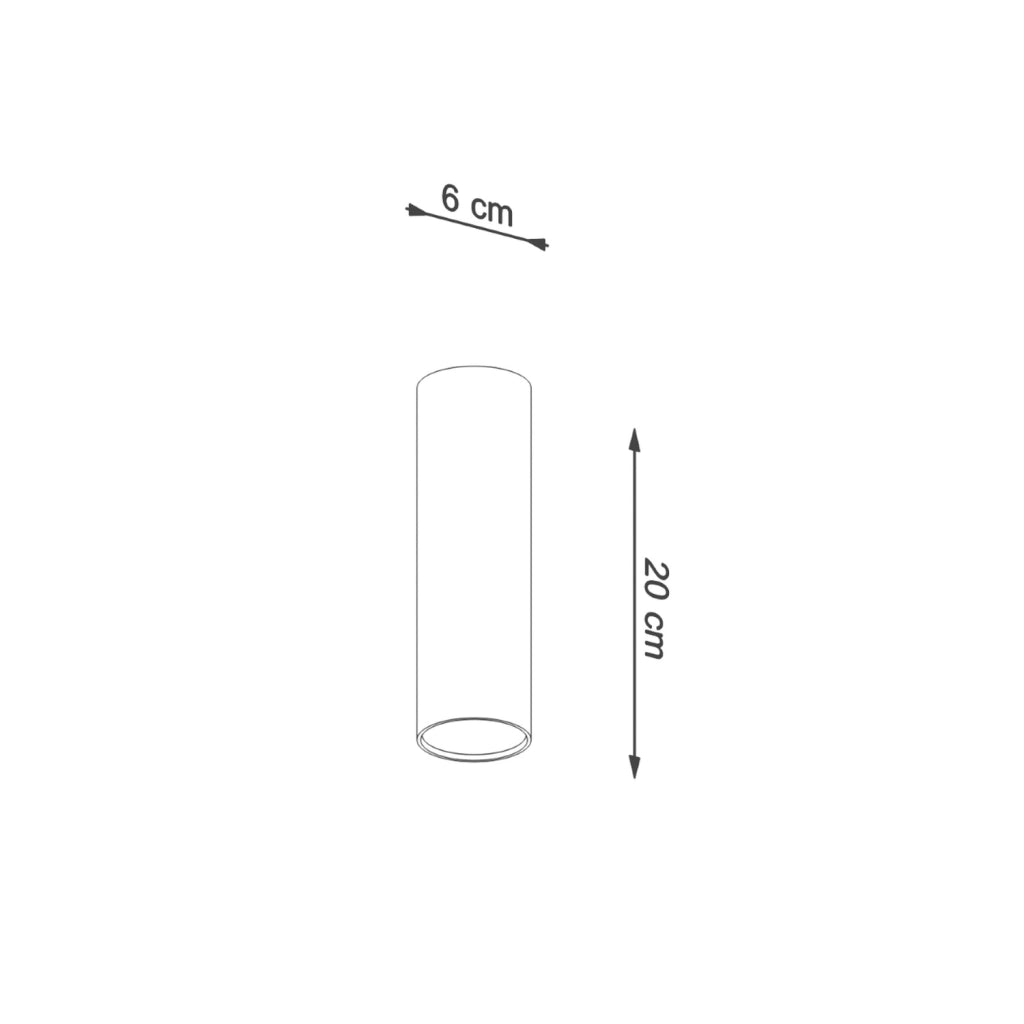 Faretto Pure Lume MODENO 20 bianco GU10 in acciaio