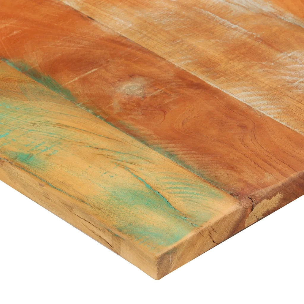 Piano Tavolo Rettangolare 60x140 cm 25-27 mm Legno di Recupero 286058