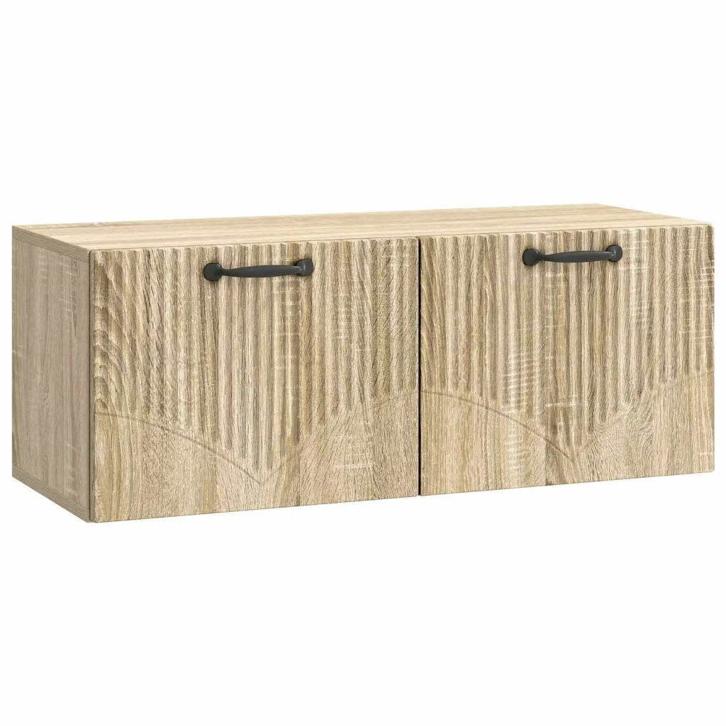 Mobile Porta TV da Muro Rovere Sonoma 78,5 x 31 x 30 cm