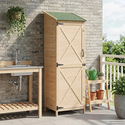 Capanno da Giardino Naturale 59,5 x 56 x 176,5 cm 42033476