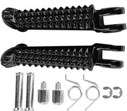 Sostegni per piedi di alta qualità in alluminio - Sostegni per piedi pieghevoli - Accessori per motocicletta - Sostituzione diretta - Facile da installare - Design moda - Pedale motociclistico