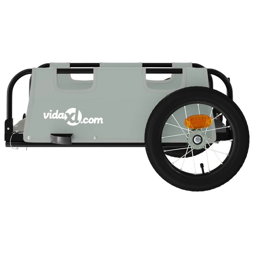Rimorchio da Bici Grigio Oxford e Ferro CFW1860041