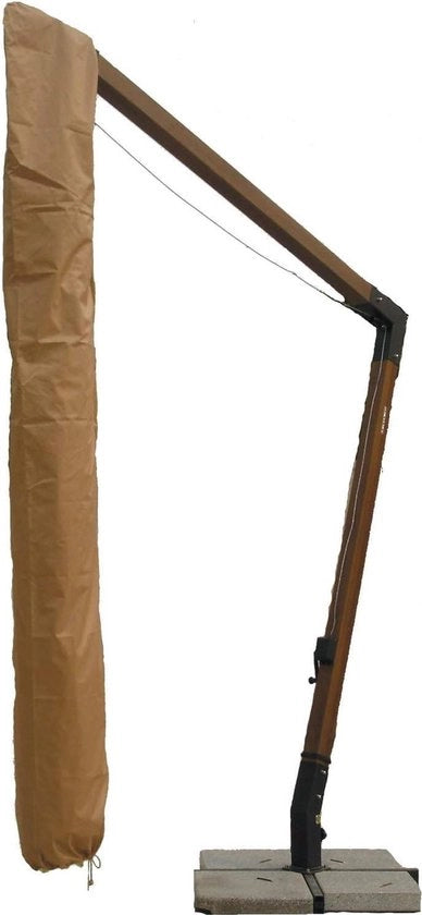 Copertura protettiva per ombrelli beige 300 x 300 x 2 cm