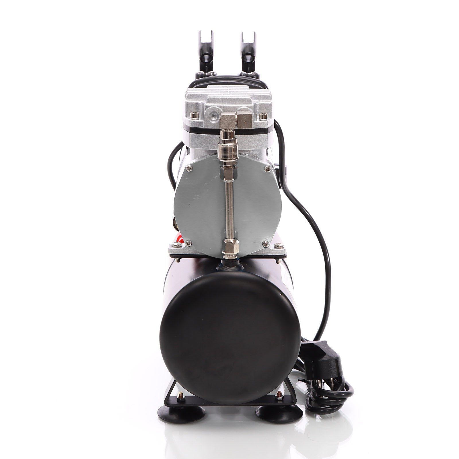 Compressore per aerografo AF189, monocilindro con serbatoio aria e pressione massima di 6 bar