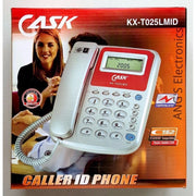 Trade Shop - Telefono Fisso Con Tasti Grandi Apparecchio Telefonico Kx-t025lmid -