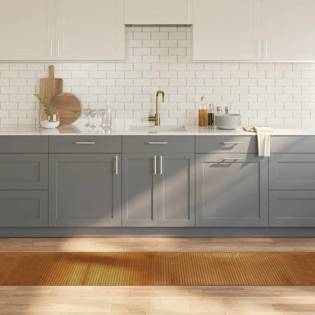 Tappeto Rettangolare Marrone 60x500 cm in BambÃ¹