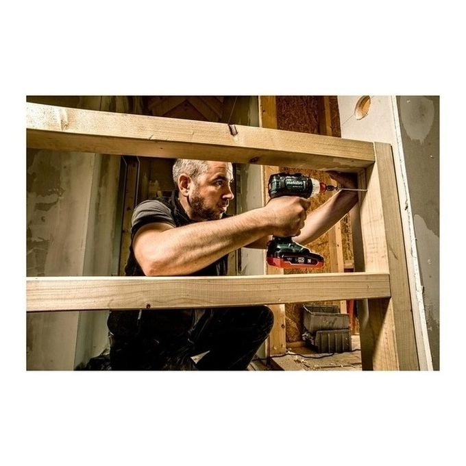 Metabo 602325840 BS 18 LT BL Trapano avvitatore a batteria brushless 18 V con luce di lavoro e metaBOX 145 colore Nero 1,5