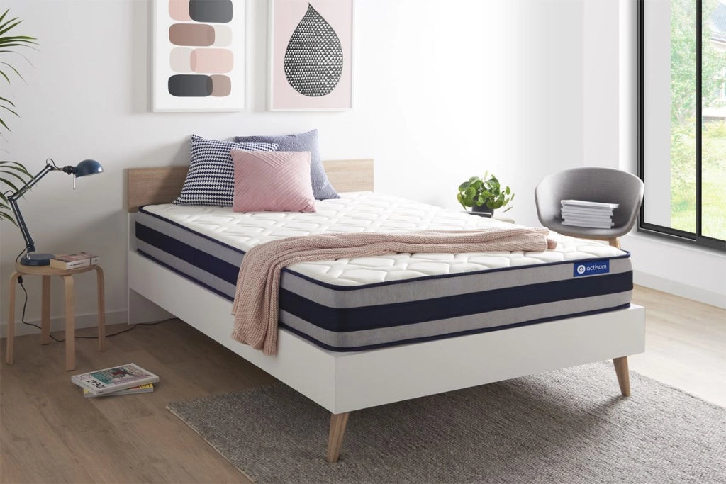 Materasso matrimoniale Actilatex ergo 180x210cm - Spessore : 24cm - Lattice e memory foam - Rigido
