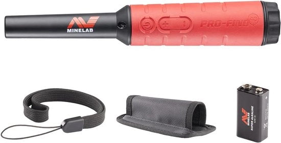 Pinpointer Metal Detector Acqueprofondo per Esperti con Identificazione di Tono e Sensibilità Regolabile