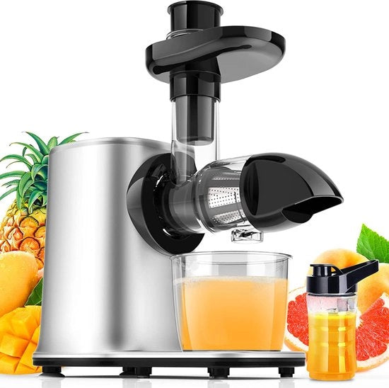 Sapcentrifuga per Verdure e Frutta - 2 Velocità - Funzione di Rilascio Automatico - Aspirapulisci e Spazzola per la Pulizia