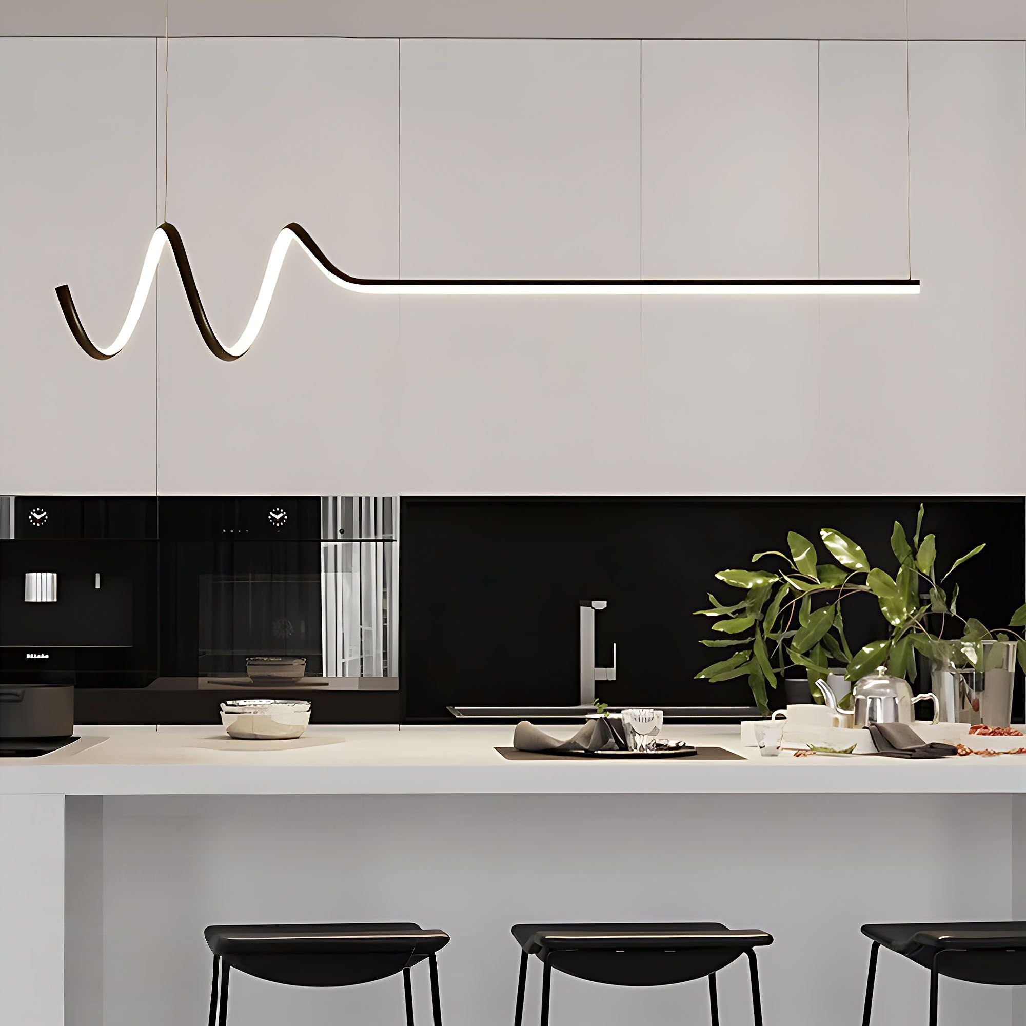 Lampa Wisząca Lhj030-cp 120cm Black