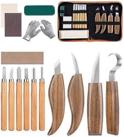 Set di seghe per legno - Seghe per legno - Coltelli da sega per legno - Coltello da sega con pietra d'abrasivo e borsa di conservazione - 12 pezzi