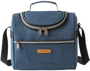 Borsa da pranzo per donne e ragazze, con cinturino regolabile, impermeabile, borsa elegante per lavoro, scuola, picnic – 11614