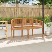 Panchina a Banana 151 cm in Legno Massello di Teak