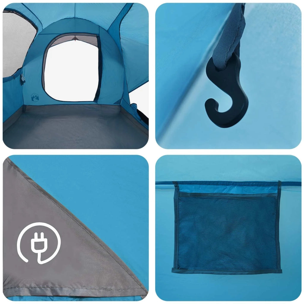 Tenda da auto Blu 239 x 210 x 210 cm Poliestere e Acciaio 42028536