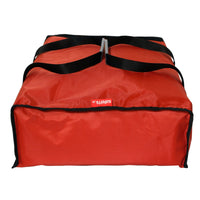 Borsa Termica Porta Pizze da Asporto 1/2 Mezzo Metro 3 o 4 Cartoni Safemi Express 4 Rossa