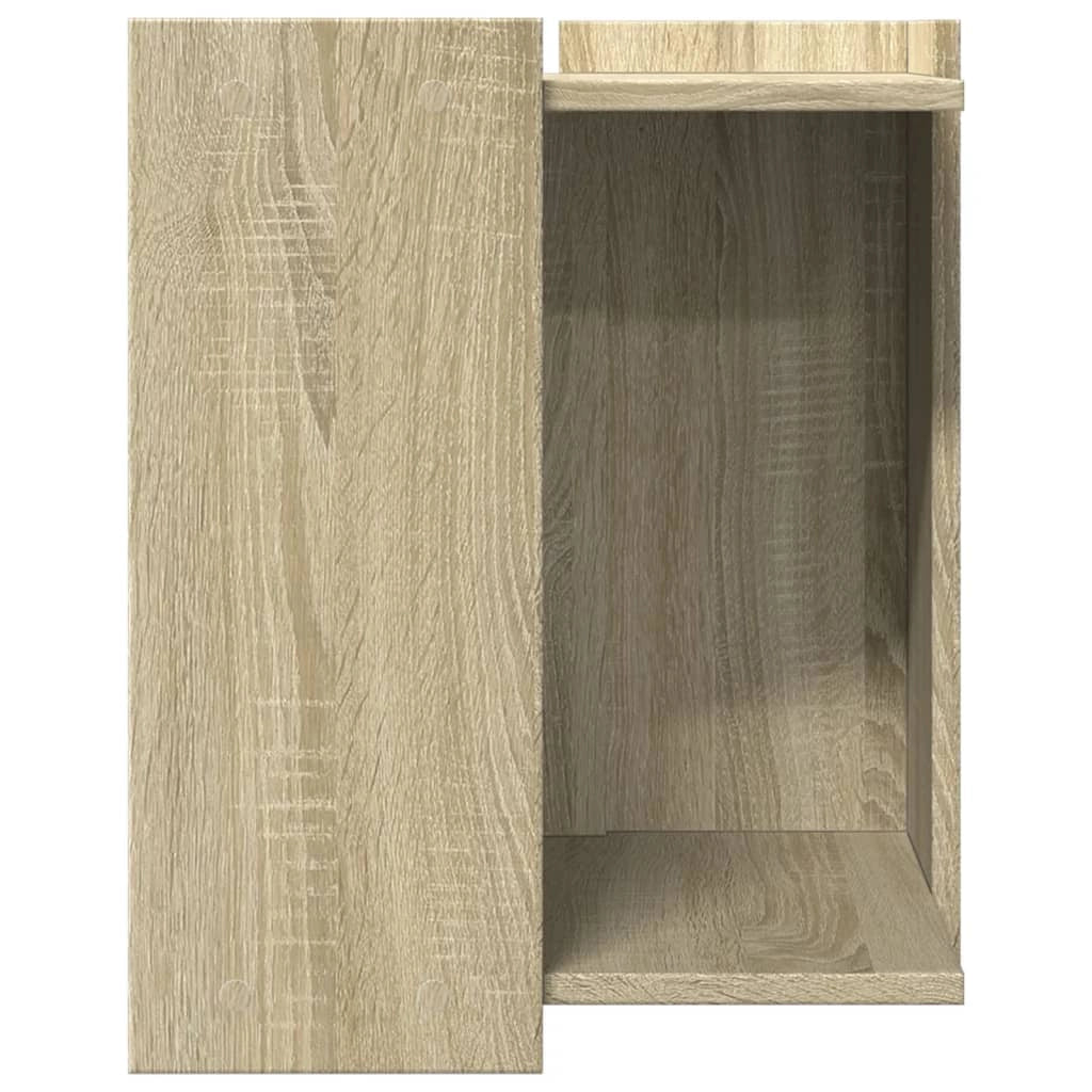 Mobiletto per lettiera per gatti in legno ingegnerizzato Sonoma marrone 02_0043342