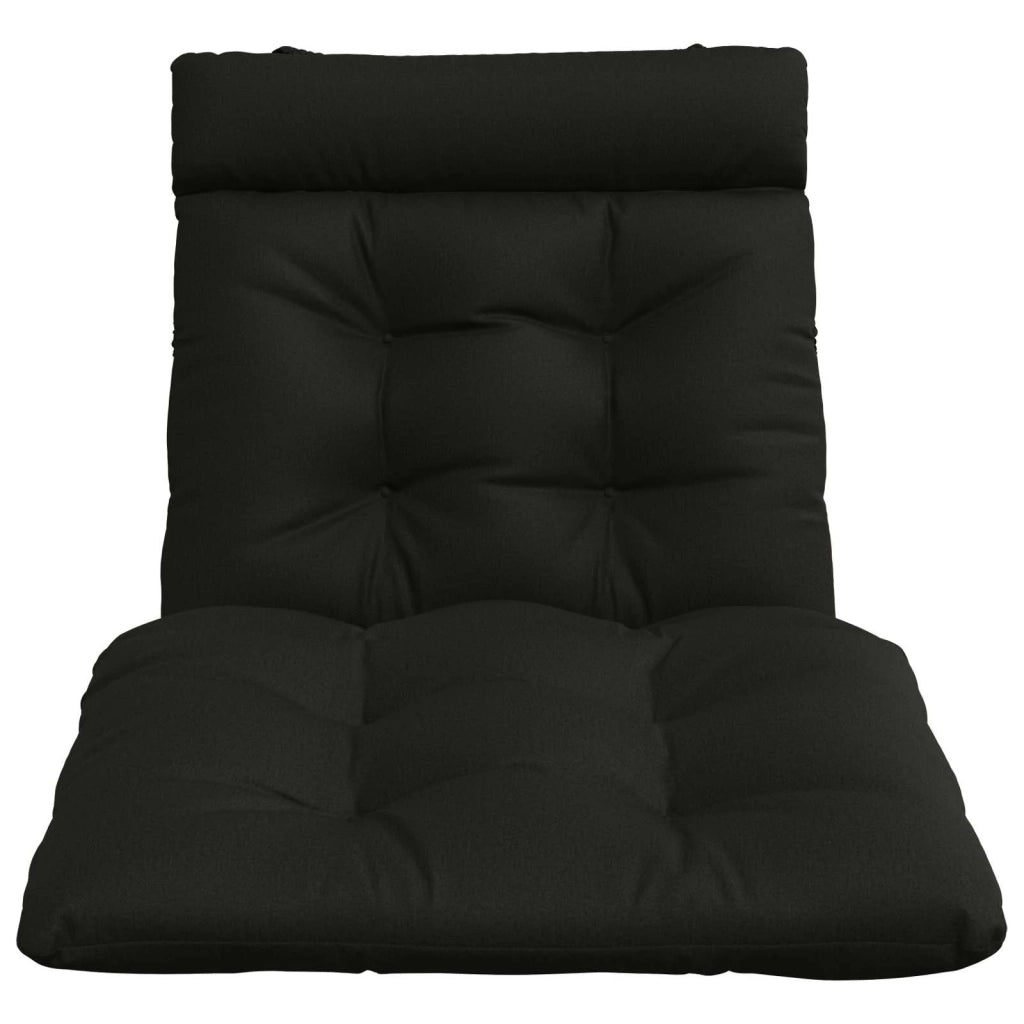 Cuscino per Lettino VIANEN 100% Poliestere Nero 200 x 70 x 8 cm 953921