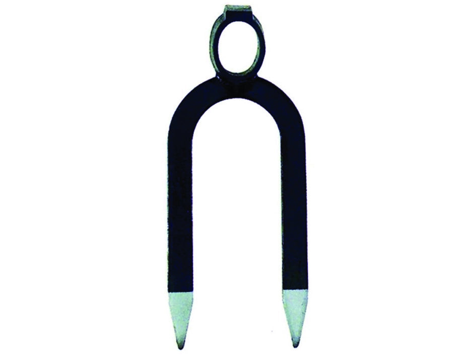ZAPPONE BIDENTE OCCHIO OVALE ORSATTI  gr.900 cm.12x30h. occhio ø mm.34/37    IL CAMPO