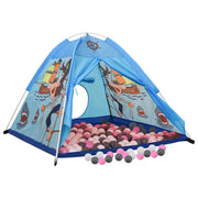 Tenda da gioco per bambini con 250 palline 120 x 120 x 90 cm blu 02_0005124