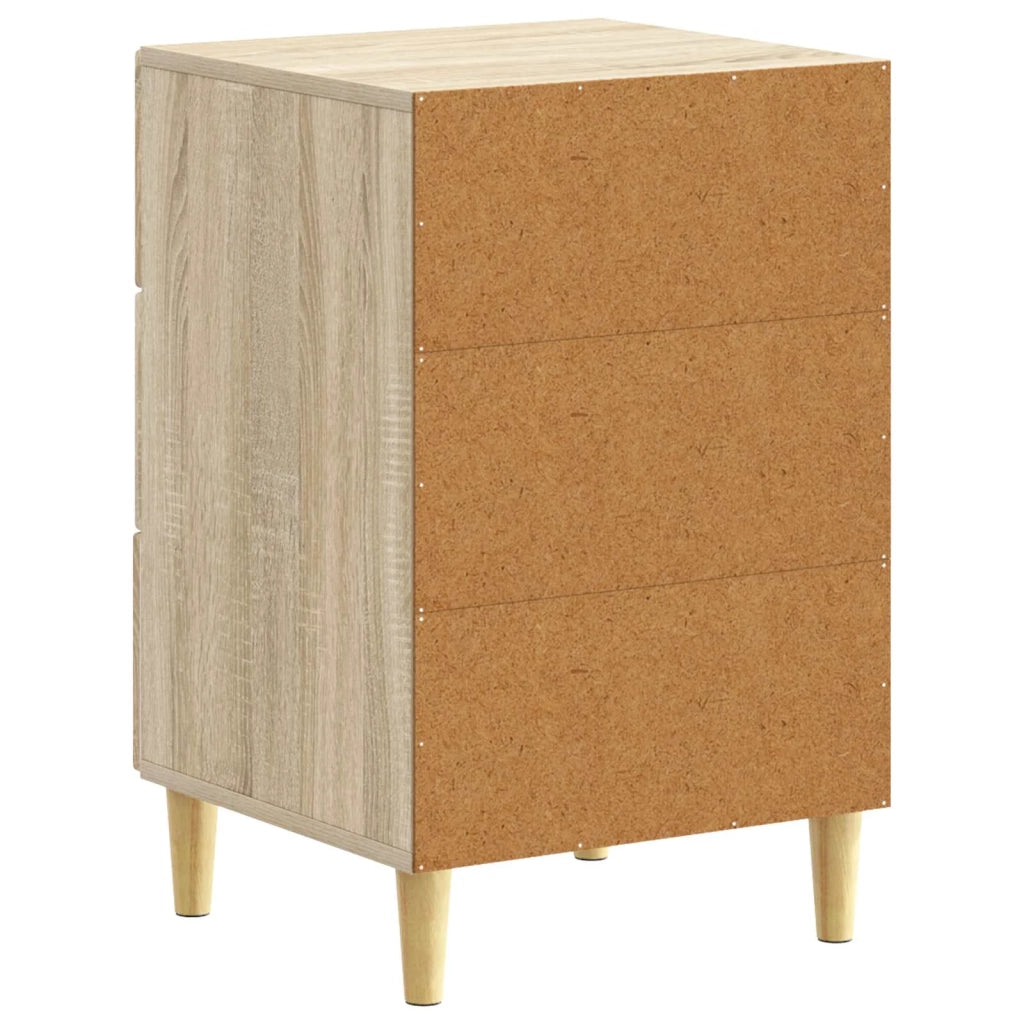 Comodino Rovere Sonoma 43 x 39,5 x 66,5 cm Legno ingegnerizzato 895017