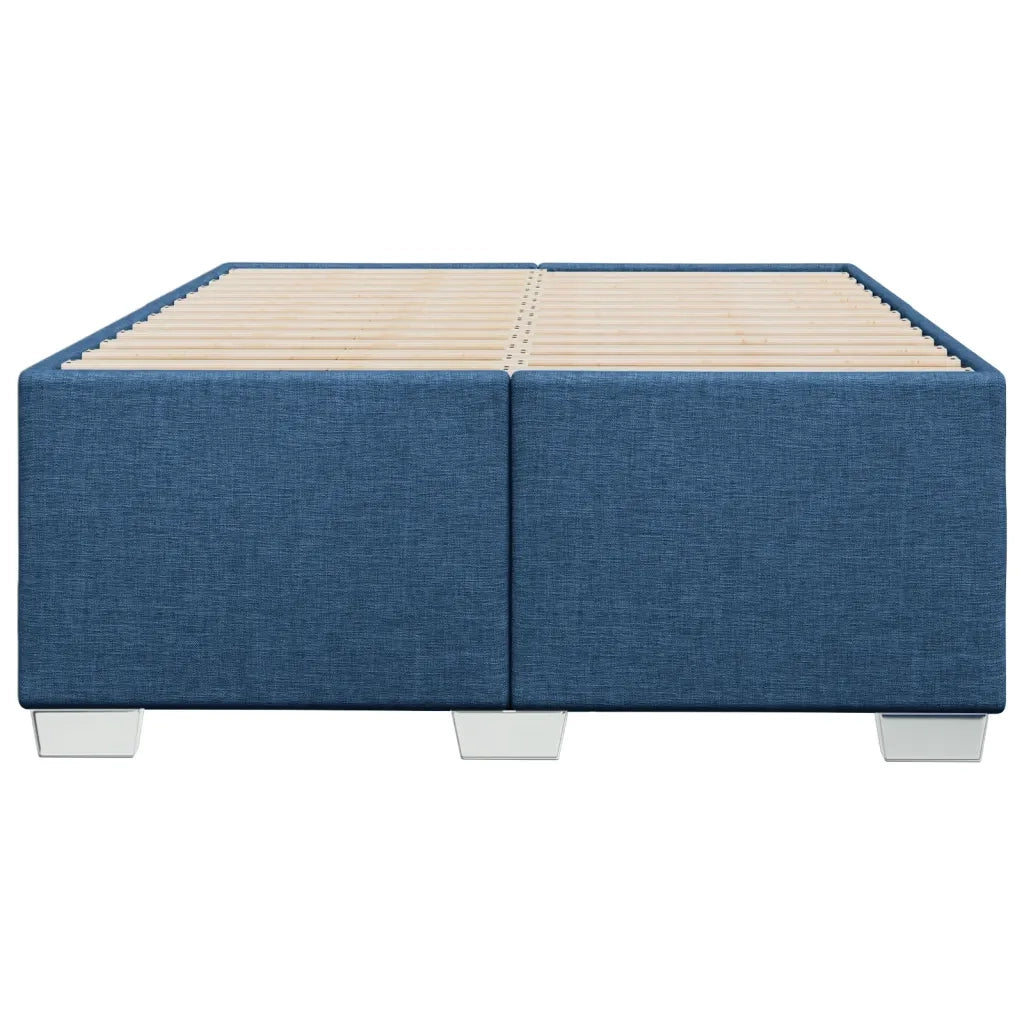 Giroletto senza Materasso Blu 120x200 cm in Tessuto