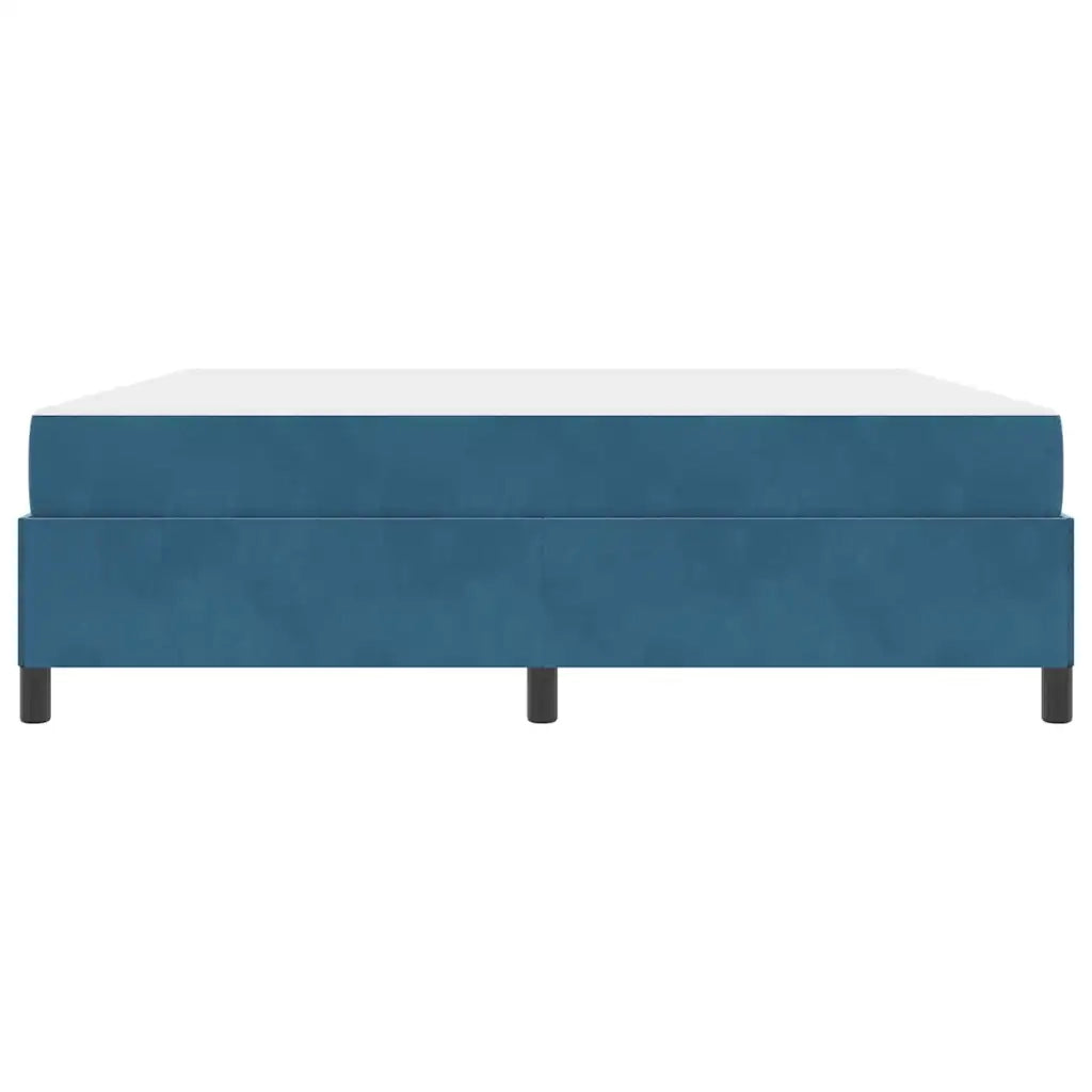 Struttura del letto Blu Scuro 180 x 200 cm Tessuto