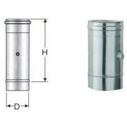 Inox mono parete aisi 316 modulo prelievo fumi d.100 b08xb27wjs