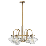 Lampadario Congress caramello spazzolato 4xE27 Hinkley