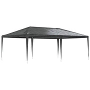 Gazebo | Pergolato Professionale 4x6 m Antracite 90 g/m2