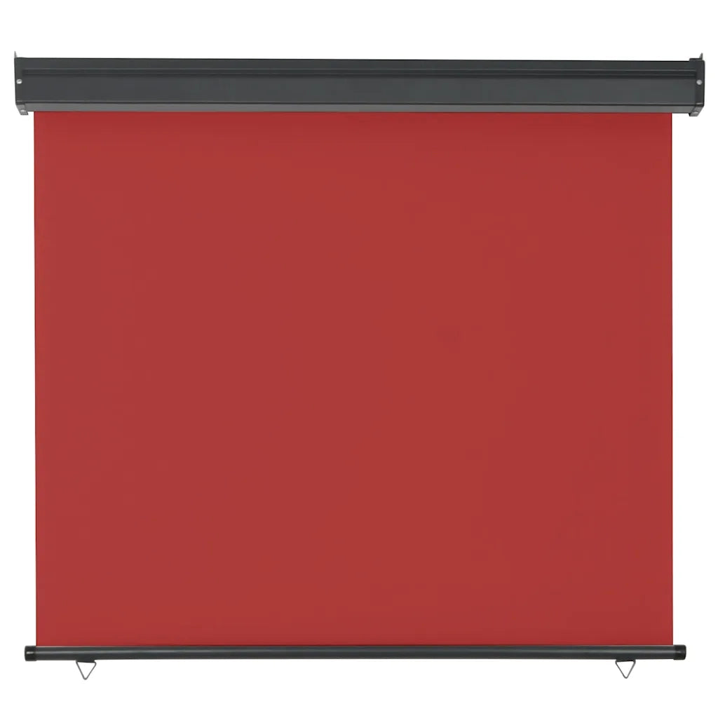 Tendalino Laterale per Balcone 125x250 cm Rosso