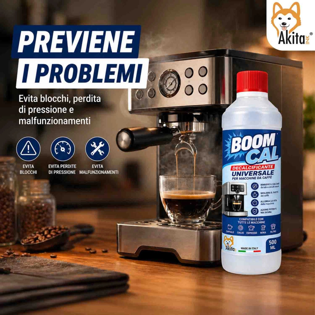 Akitaink 2 Decalcificanti Macchine Caffe 1000 ml
