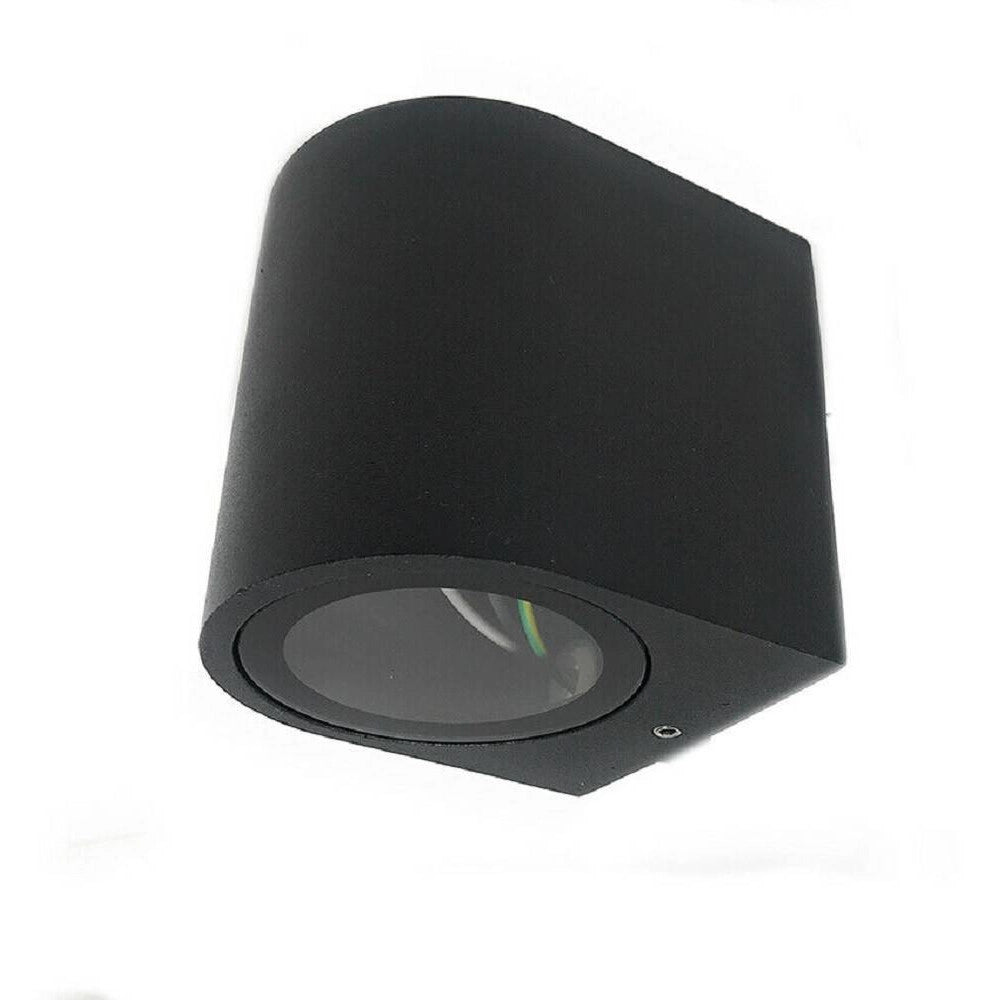 Trade Shop - Applique Moderno A Parete Per Esterno Lampada Giardino Faretto Gu10 Ip65 Es53 -