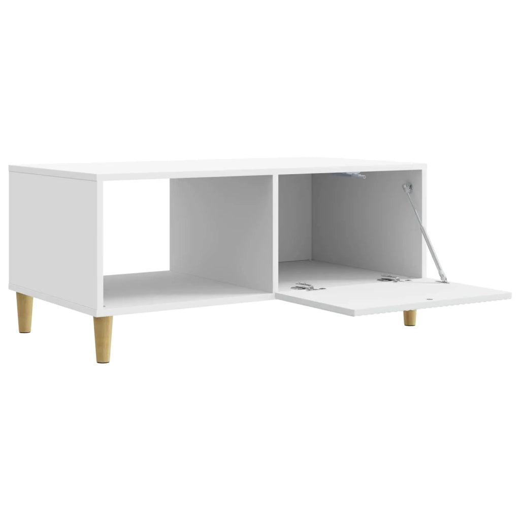 Tavolino da salotto Bianco 90 x 50 x 40 cm Legno ingegnerizzato 894725