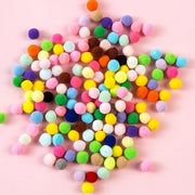 150 Stuks Pompons Colorati per Attività Creativa