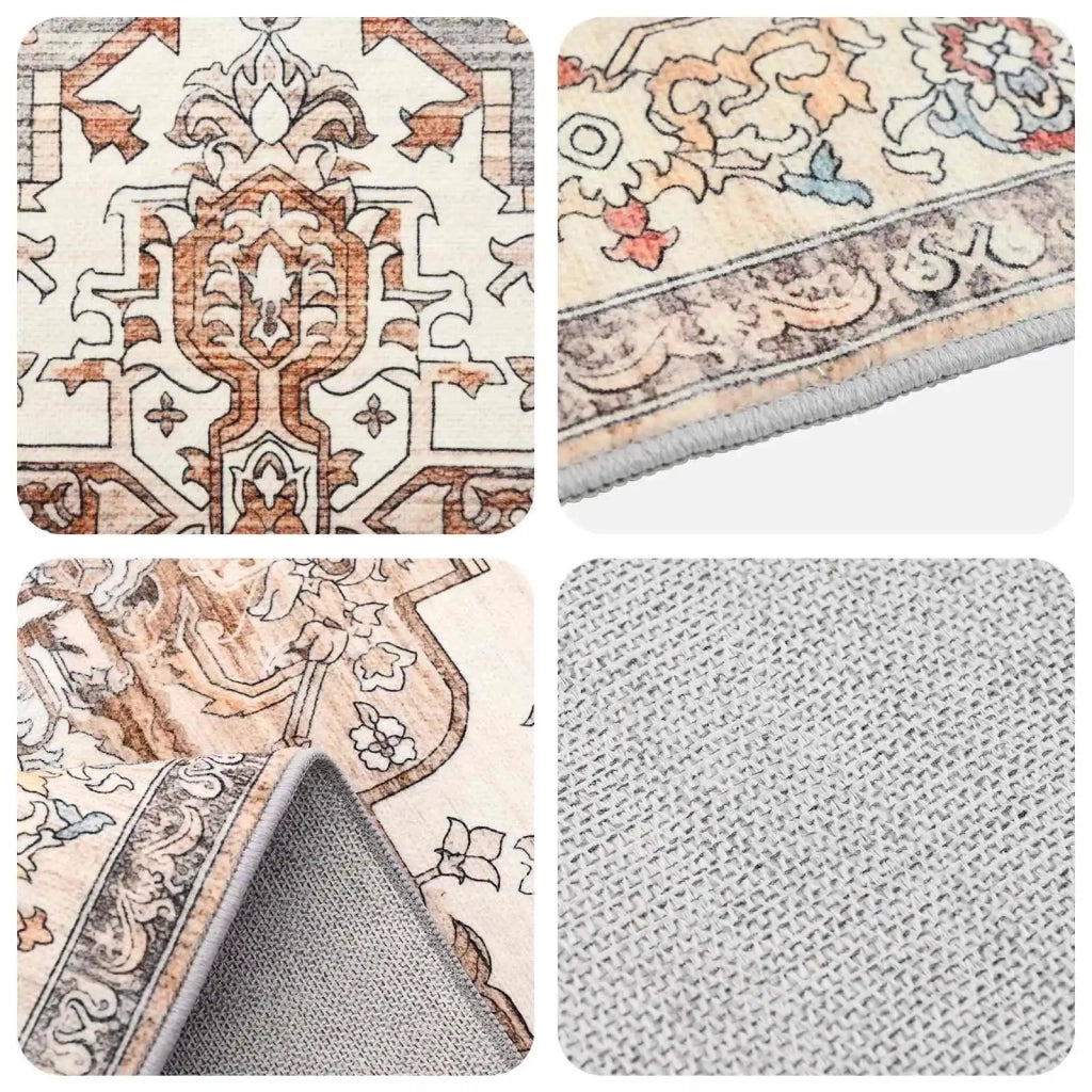 Tappeto ORIZ Marrone 120 x 170 cm 100% Poliestere 42050364