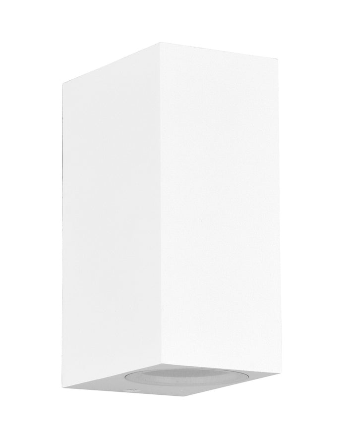 Applique da Esterno Attacco GU10 in Alluminio Pressofuso Bianco Opaco