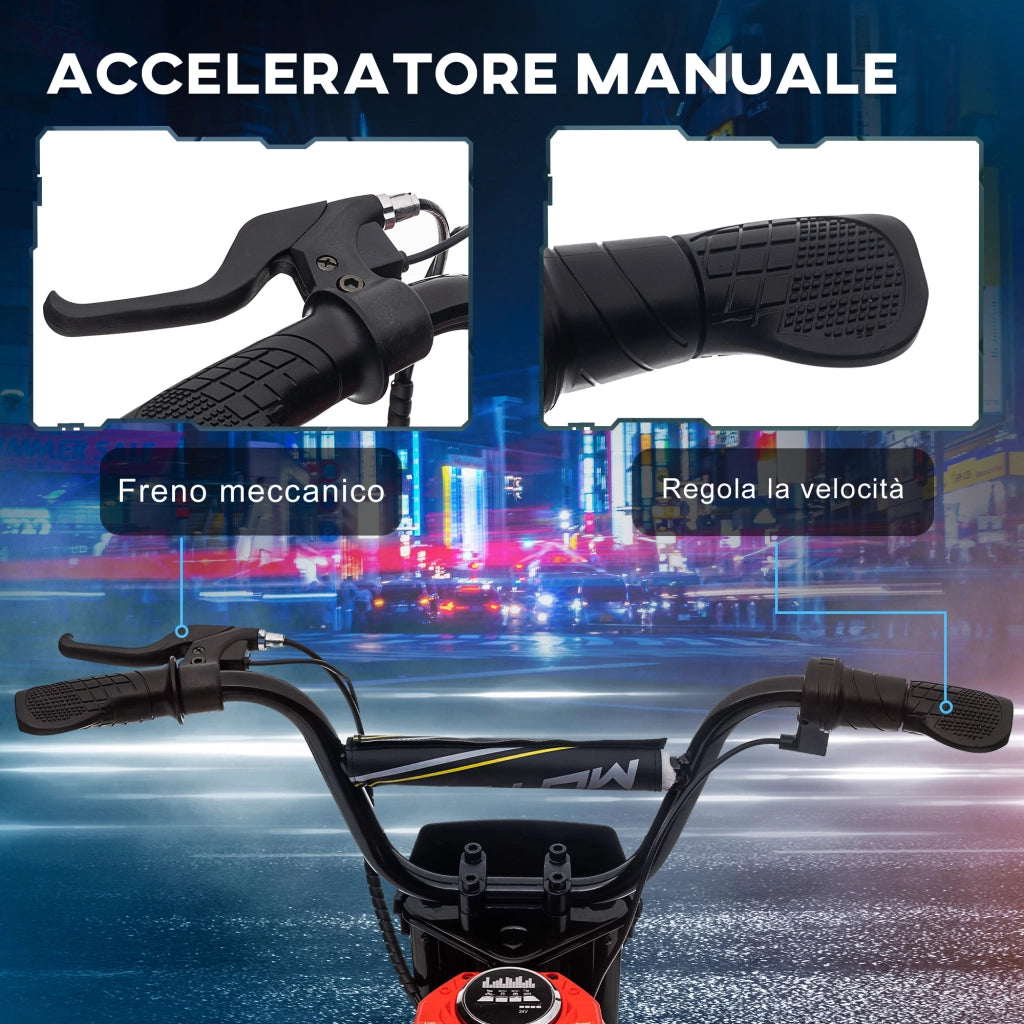 Moto Elettrica Bambini ¨C zephmum ¨C Rosso