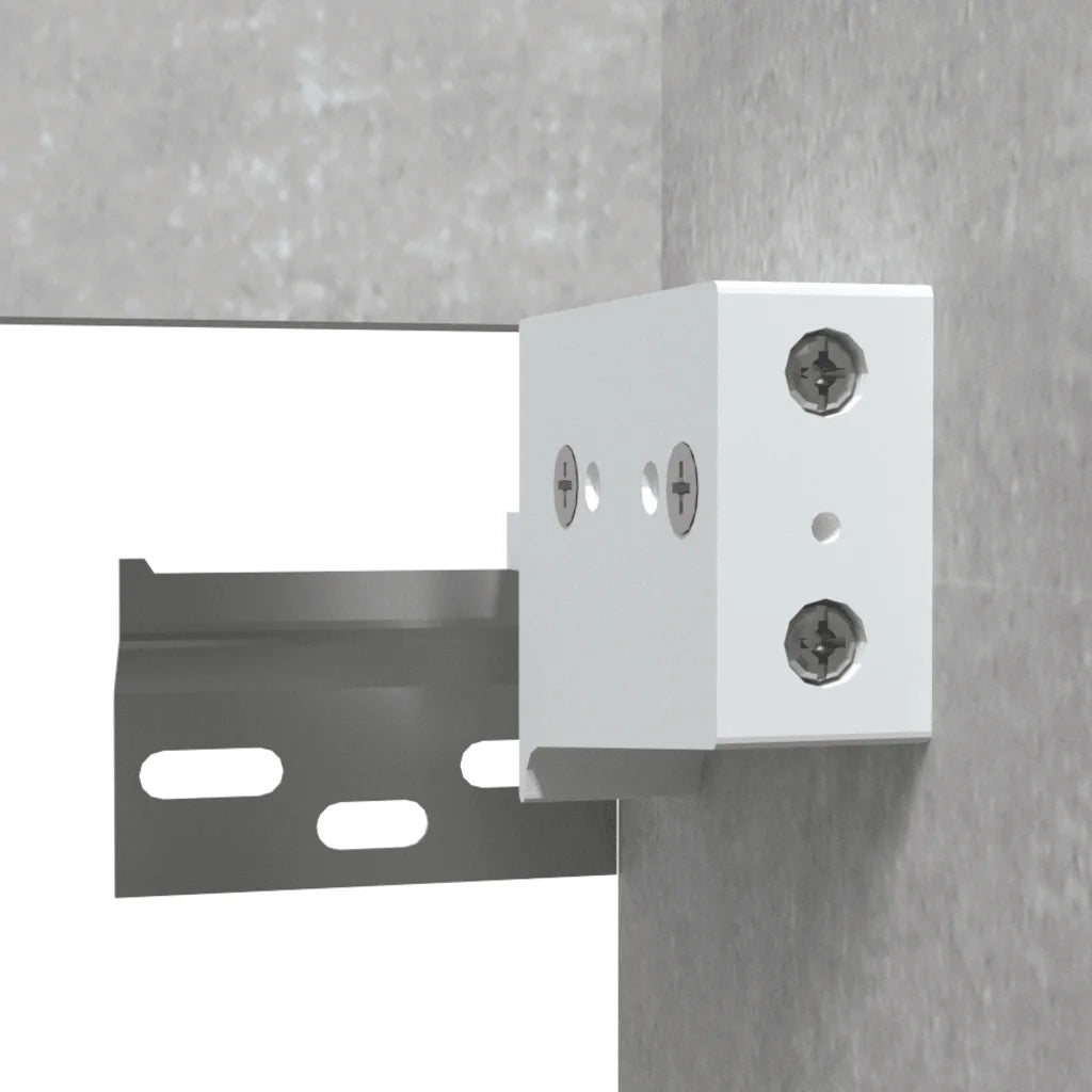 Mobile da Bagno con Specchio Grigio Cemento 41x38,5x48 cm 804822