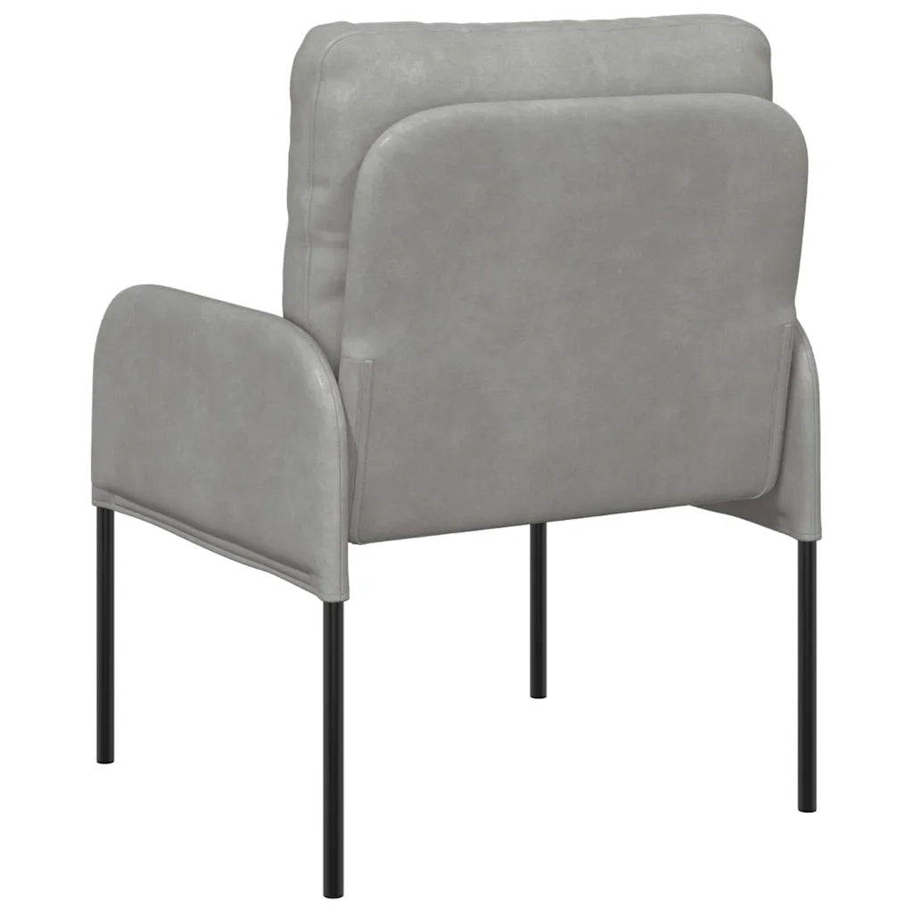 Divani con cuscino 55cm Grigio chiaro Legno compensato