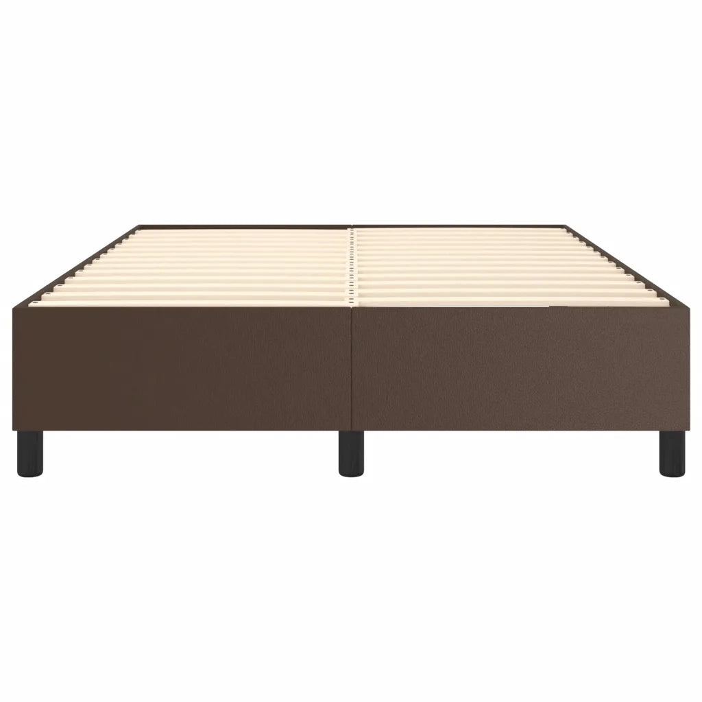 Giroletto a Molle Marrone 140x200 cm in Similpelle cod mxl 64176