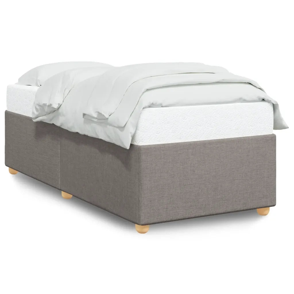 Giroletto senza Materasso Tortora 90x200 cm Tessuto 3284705