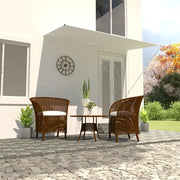 Tenda da Sole Retrattile 250x150 cm Crema 143766