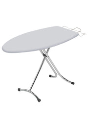 Asse da Stiro Rugby Plus 125x46 cm Salvaspazio Ampia Area Gambe Triple in Acciaio