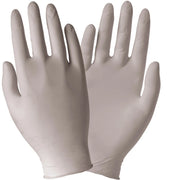 Trade Shop - Set 100 Pezzi Guanti Lattice Monouso Polvere Taglia Xl Extralarge 9/9.5 Latex -