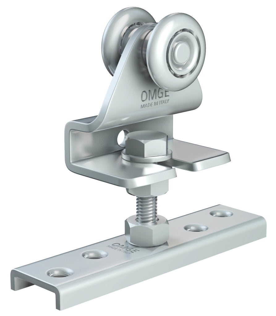 OMGE   22 CARRELLO A 2 RUOTE D 24 MM PORT 35 KG- 15,0 pz