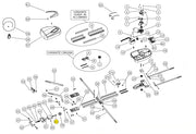 121894 RONDELLA DENTELLATA D8 UTILE UNIKO RICAMBIO