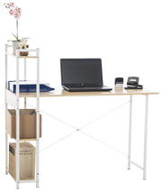 Scrittoio Poe design industriale Acero